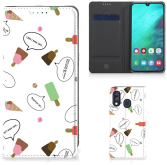 B2Ctelecom Samsung A40 Standcase Hoesje Design IJsjes