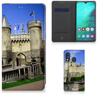 B2Ctelecom Samsung A40 Standcase Hoesje Design Kasteel