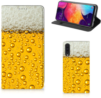 B2Ctelecom Samsung A50 Standcase Hoesje Bier