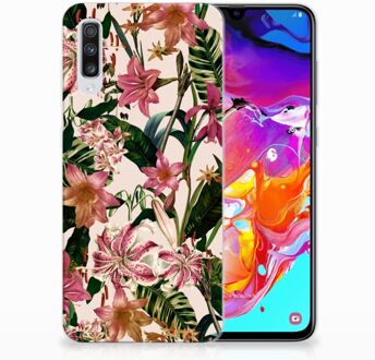 B2Ctelecom Samsung A70 GSM Hoesje Flowers