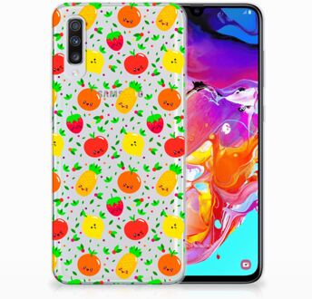 B2Ctelecom Samsung A70 TPU Backcase Design Fruits