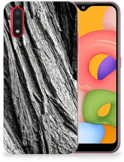 B2Ctelecom Samsung Galaxy A01 Bumper Hoesje Boomschors Grijs