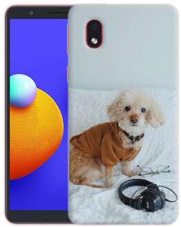 B2Ctelecom Samsung Galaxy A01 Core Hoesje Maken met Foto's