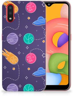 B2Ctelecom Samsung Galaxy A01 Silicone Back Cover Space