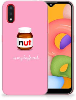 B2Ctelecom Samsung Galaxy A01 Siliconen Case Nut Boyfriend