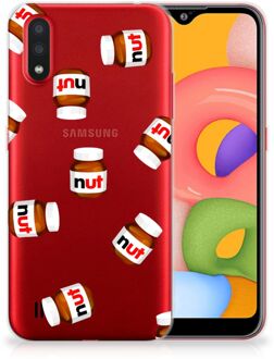 B2Ctelecom Samsung Galaxy A01 Siliconen Case Nut Jar