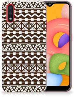 B2Ctelecom Samsung Galaxy A01 TPU bumper Aztec Bruin