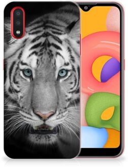 B2Ctelecom Samsung Galaxy A01 TPU Hoesje Tijger