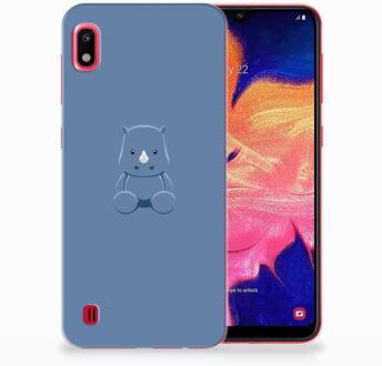 B2Ctelecom Samsung Galaxy A10 Back Case Siliconen Hoesje Baby Rhino