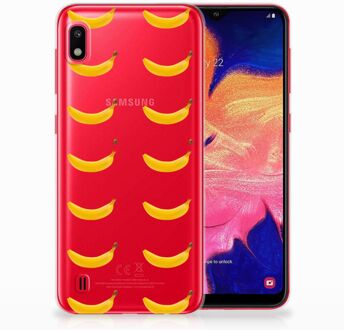 B2Ctelecom Samsung Galaxy A10 Back Case Siliconen Hoesje Banana