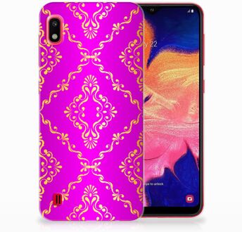 B2Ctelecom Samsung Galaxy A10 Back Case Siliconen Hoesje Barok Roze