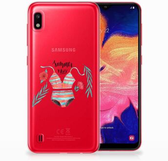 B2Ctelecom Samsung Galaxy A10 Bumper Siliconen Hoesje Boho Summer