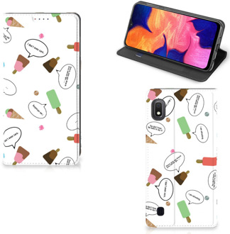 B2Ctelecom Samsung Galaxy A10 Flip Style Cover IJsjes