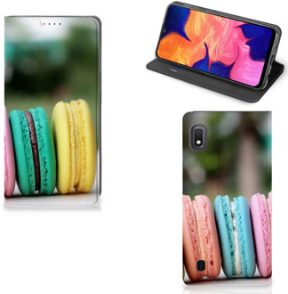 B2Ctelecom Samsung Galaxy A10 Flip Style Cover Macarons