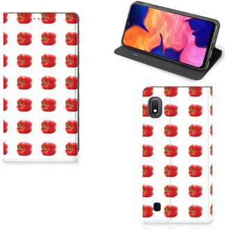 B2Ctelecom Samsung Galaxy A10 Flip Style Cover Paprika Red