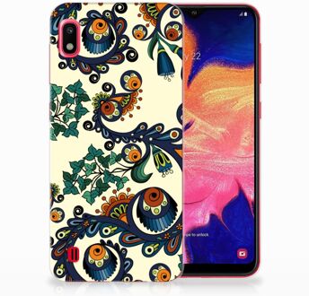 B2Ctelecom Samsung Galaxy A10 Hoesje Design Barok Flower