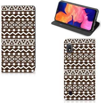 B2Ctelecom Samsung Galaxy A10 Hoesje met Magneet Aztec Bruin