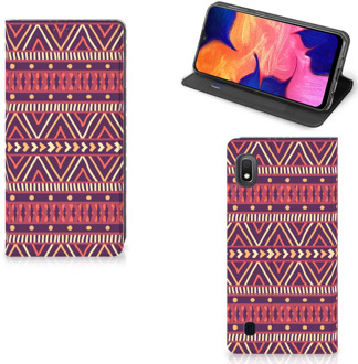 B2Ctelecom Samsung Galaxy A10 Hoesje met Magneet Aztec Purple