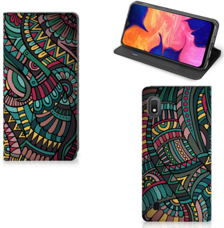 B2Ctelecom Samsung Galaxy A10 Hoesje met Magneet Aztec