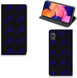 B2Ctelecom Samsung Galaxy A10 Hoesje met Magneet Vlinder Patroon