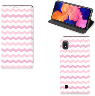 B2Ctelecom Samsung Galaxy A10 Hoesje met Magneet Waves Roze