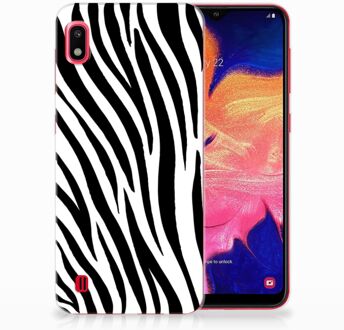 B2Ctelecom Samsung Galaxy A10 Leuk Hoesje Zebra