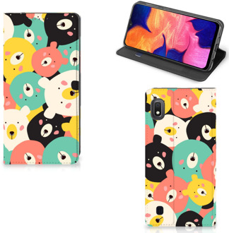 B2Ctelecom Samsung Galaxy A10 Magnet Case Bears