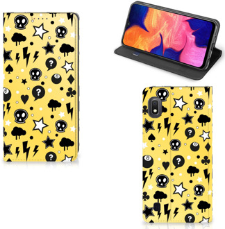 B2Ctelecom Samsung Galaxy A10 Mobiel BookCase Punk Yellow