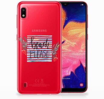 B2Ctelecom Samsung Galaxy A10 Siliconen Hoesje Boho Beach