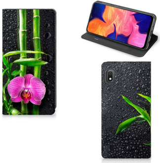 B2Ctelecom Samsung Galaxy A10 Smart Cover Orchidee