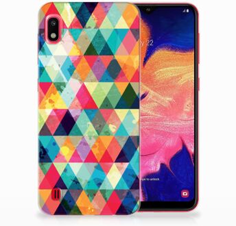 B2Ctelecom Samsung Galaxy A10 TPU bumper Geruit