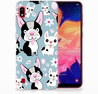 B2Ctelecom Samsung Galaxy A10 TPU Hoesje Design Hondjes