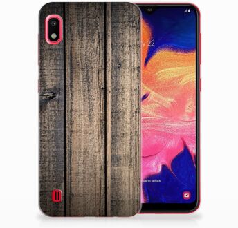 B2Ctelecom Samsung Galaxy A10 TPU Hoesje Design Steigerhout