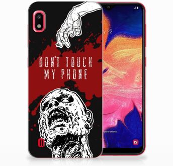 B2Ctelecom Samsung Galaxy A10 TPU Hoesje Design Zombie Blood