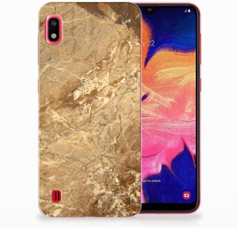 B2Ctelecom Samsung Galaxy A10 TPU Silicone Backcover Design Marmer