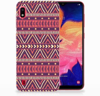 B2Ctelecom Samsung Galaxy A10 TPU Siliconen Hoesje Aztec Purple