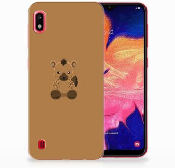 B2Ctelecom Samsung Galaxy A10 TPU Siliconen Hoesje Baby Hyena