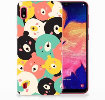 B2Ctelecom Samsung Galaxy A10 TPU Siliconen Hoesje Bears