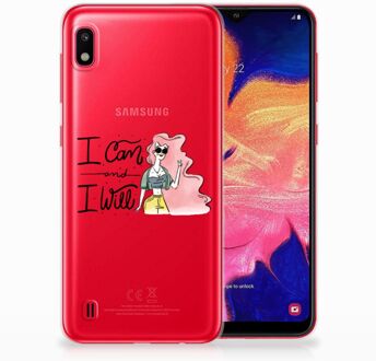 B2Ctelecom Samsung Galaxy A10 TPU Siliconen Hoesje i Can