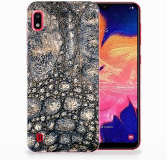 B2Ctelecom Samsung Galaxy A10 TPU Siliconen Hoesje Krokodillenprint