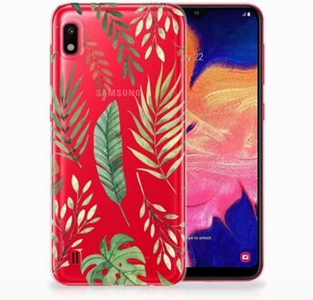 B2Ctelecom Samsung Galaxy A10 TPU Siliconen Hoesje Leaves