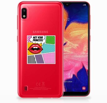 B2Ctelecom Samsung Galaxy A10 TPU Siliconen Hoesje Popart Princess