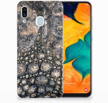 B2Ctelecom Samsung Galaxy A20 | A30 Uniek TPU Hoesje Krokodillenprint