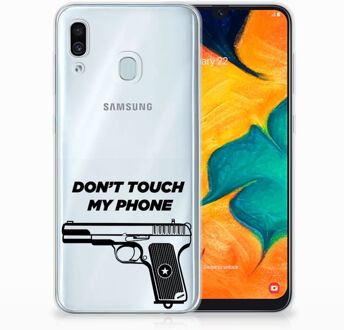 B2Ctelecom Samsung Galaxy A20 | A30 Uniek TPU Hoesje Pistol DTMP