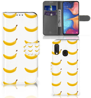 B2Ctelecom Samsung Galaxy A20e Book Cover Banana