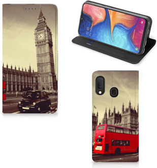 B2Ctelecom Samsung Galaxy A20e Book Cover Londen