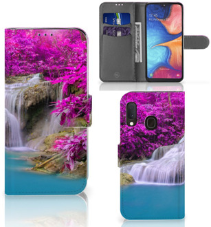 B2Ctelecom Samsung Galaxy A20e Flip Cover Waterval