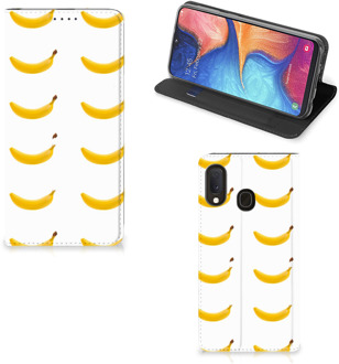 B2Ctelecom Samsung Galaxy A20e Flip Style Cover Banana