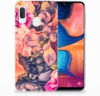 B2Ctelecom Samsung Galaxy A20e GSM Hoesje Design Bosje Bloemen