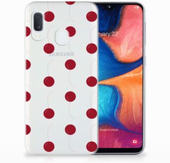 B2Ctelecom Samsung Galaxy A20e GSM Hoesje Design Cherries